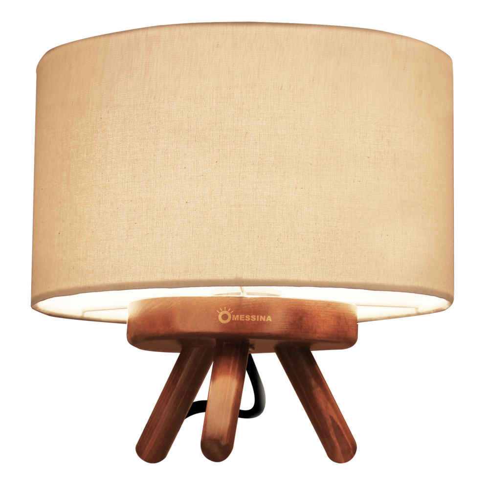 Price and Buy Accent Wooden Table Lamp Handcrafted Diana - Image 4