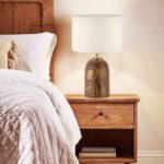 Price and Buy Accent Wooden Table Lamp Handcrafted Farsam - Image 6