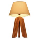 Price and Buy Accent Wooden Table Lamp Handcrafted Messina