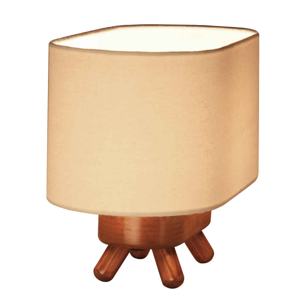 Price and Buy Accent Wooden Table Lamp Handcrafted Nasrin - Image 4