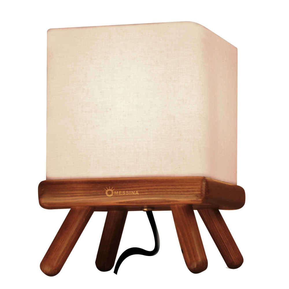 Price and Buy Accent Wooden Table Lamp Handcrafted Nasrin - Image 5