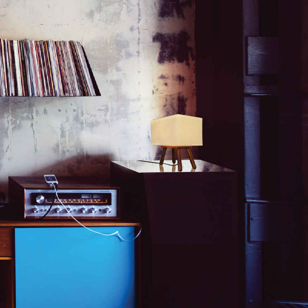 Price and Buy Accent Wooden Table Lamp Handcrafted Nastaran - Image 3