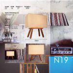 Price and Buy Accent Wooden Table Lamp Handcrafted Nastaran - Image 4
