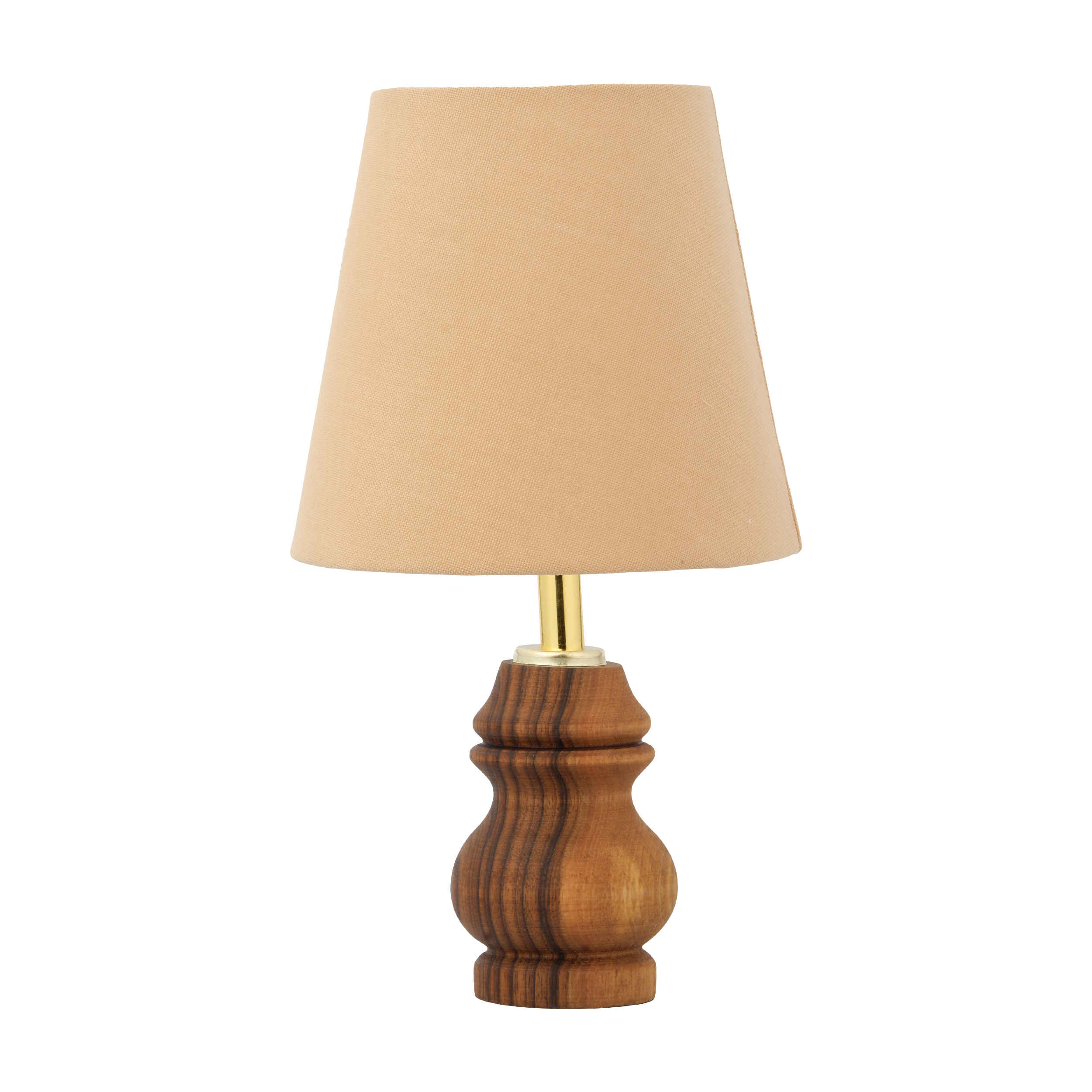 Price and Buy Accent Wooden Table Lamp Handcrafted Sahra