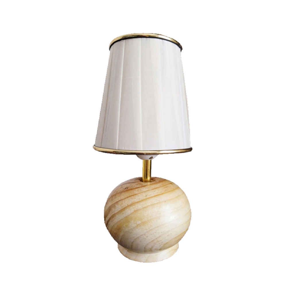 Price and Buy Accent Wooden Table Lamp Handcrafted White Karnia_68fd4502245bb.jpeg Price and Buy Accent Wooden Table Lamp Handcrafted White Karnia - Image 1