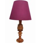 Price and Buy Accent Wooden Table Lamp Handcrafted Zereshki