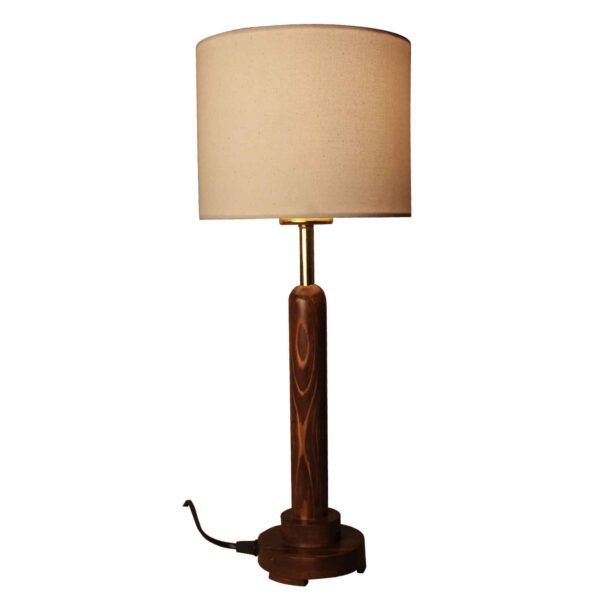 Price and Buy Accent Wooden Table Lamp With Cotton Lampshade Alvand_68fe68ad81d51.jpeg Price and Buy Accent Wooden Table Lamp With Cotton Lampshade Alvand