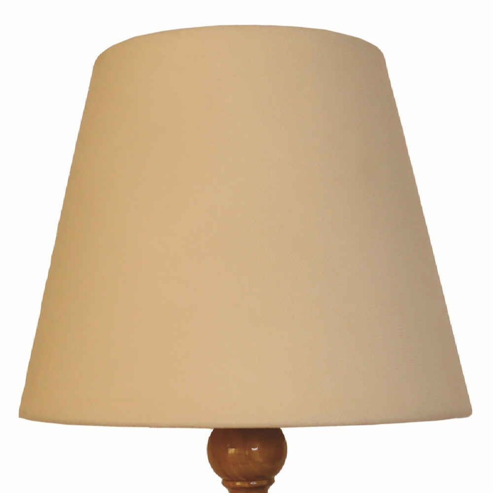 Price and Buy Accent Wooden Table Lamp With Fabric Lampshade Chic - Image 3