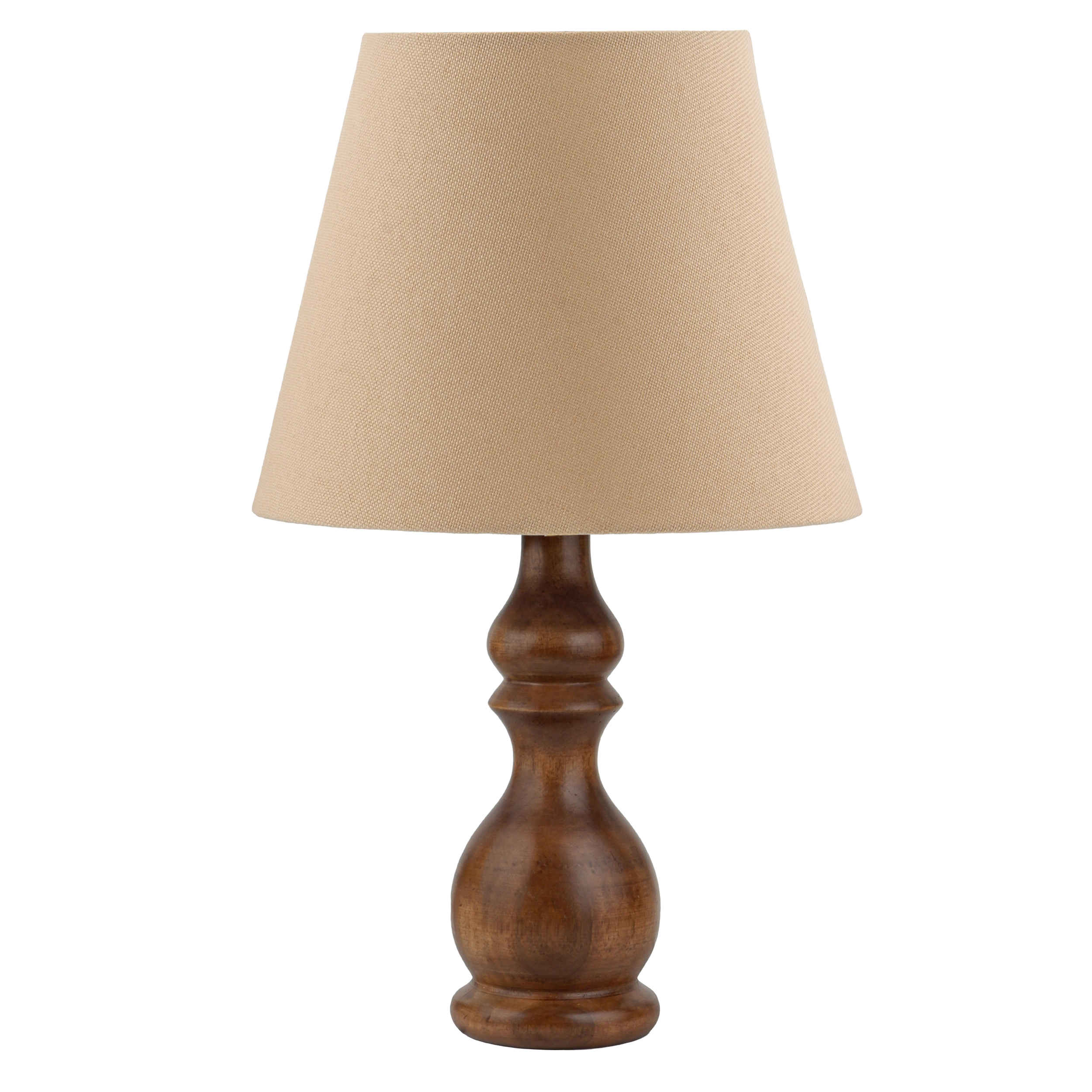 Price and Buy Accent Wooden Table Lamp With Fabric Lampshade Chobi