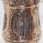 Price and Buy Achaemenid Design Copper Trash Can and Tissue Holder - Image 4