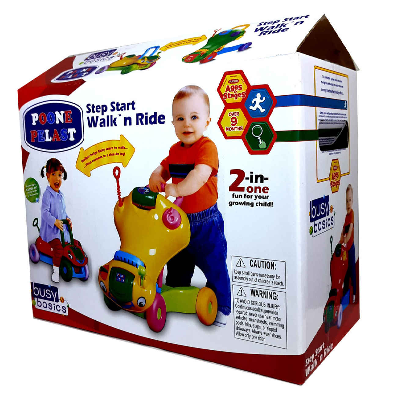 Price and Buy Adjustable Baby Walker for Babies – Encourage Early Walking Safely - Image 3