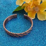 Price and Buy Adjustable Copper Cuff Bracelet – Perfect Fit, Timeless Style - Image 3