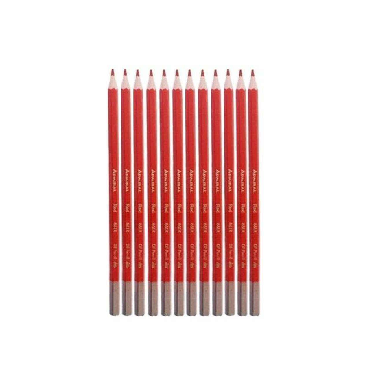 Price and Buy Admiral Red Pencils – Premium Smooth Writing & Durable Lead Pack of 12_6903c604a48b2.jpeg Price and Buy Admiral Red Pencils – Premium Smooth Writing & Durable Lead Pack of 12 - Image 1