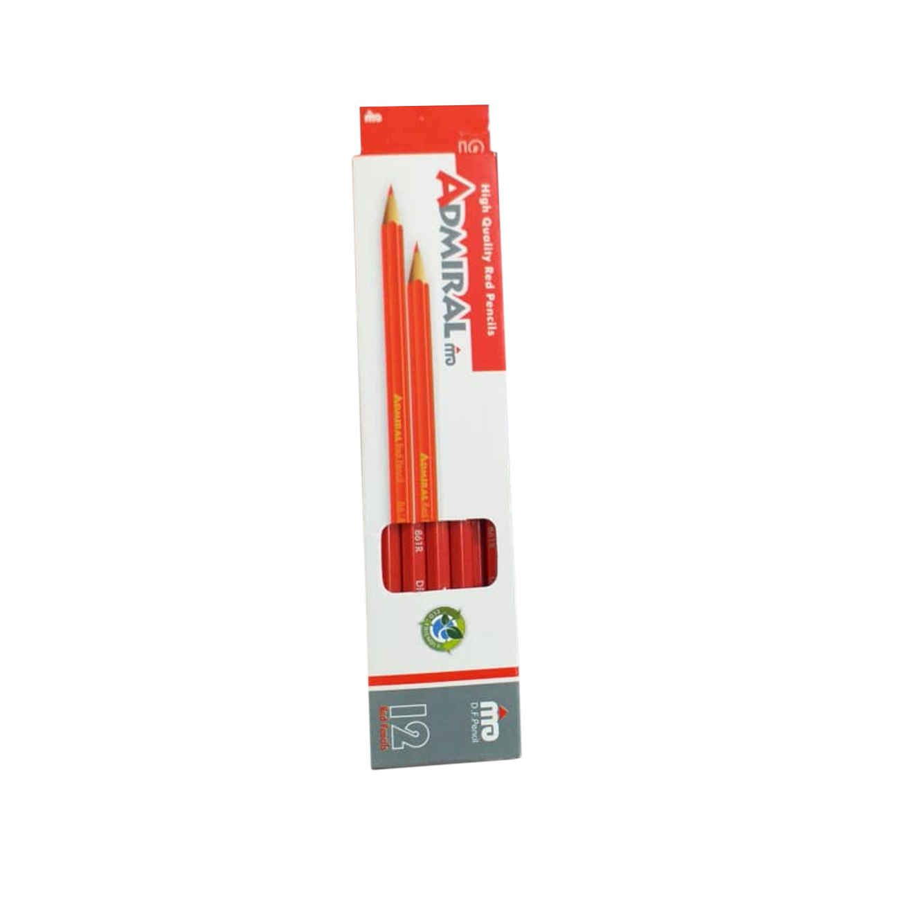Price and Buy Admiral Red Pencils – Premium Smooth Writing & Durable Lead Pack of 12_6903c60782696.jpeg Price and Buy Admiral Red Pencils – Premium Smooth Writing & Durable Lead Pack of 12 - Image 3