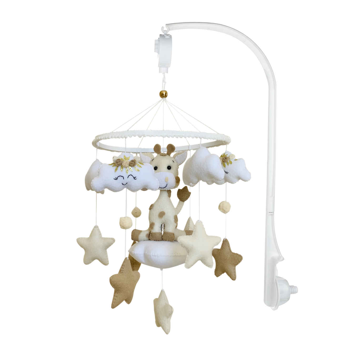 Price and Buy Adorable Giraffe Baby Mobile – Perfect Nursery Decor for Infants_69039e3db3789.jpeg Price and Buy Adorable Giraffe Baby Mobile – Perfect Nursery Decor for Infants - Image 1