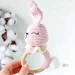 Price and Buy Adorable Handmade Bunny Rattle – Ideal for Baby Shower Gift