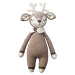 Price and Buy Adorable Knitted Deer Doll – Perfect Gift and Cozy Decorative Accent