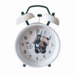 Price and Buy Adorable Panda Desk Clock with Bell – Perfect for Kids’ Rooms