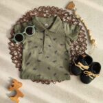 Price and Buy Adorably Roaring Baby T-Shirt with Cute Dinosaur Print