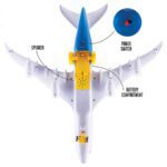 Price and Buy Airbus A390 Light-Up Toy Aircraft – Moves Forward with Auto Direction Change & Engine Noises - Image 3