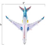 Price and Buy Airbus A390 Light-Up Toy Aircraft – Moves Forward with Auto Direction Change & Engine Noises - Image 5