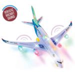 Price and Buy Airbus A390 Light-Up Toy Aircraft – Moves Forward with Auto Direction Change & Engine Noises - Image 9