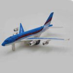 Price and Buy Airplane 380 RC Toy Plane – Durable Metal & Plastic Build with Smooth Movement Powered by AA Batteries