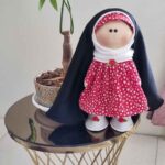 Price and Buy Aisha Hijab Rag Doll with Chador – Traditional Muslim Doll for Children