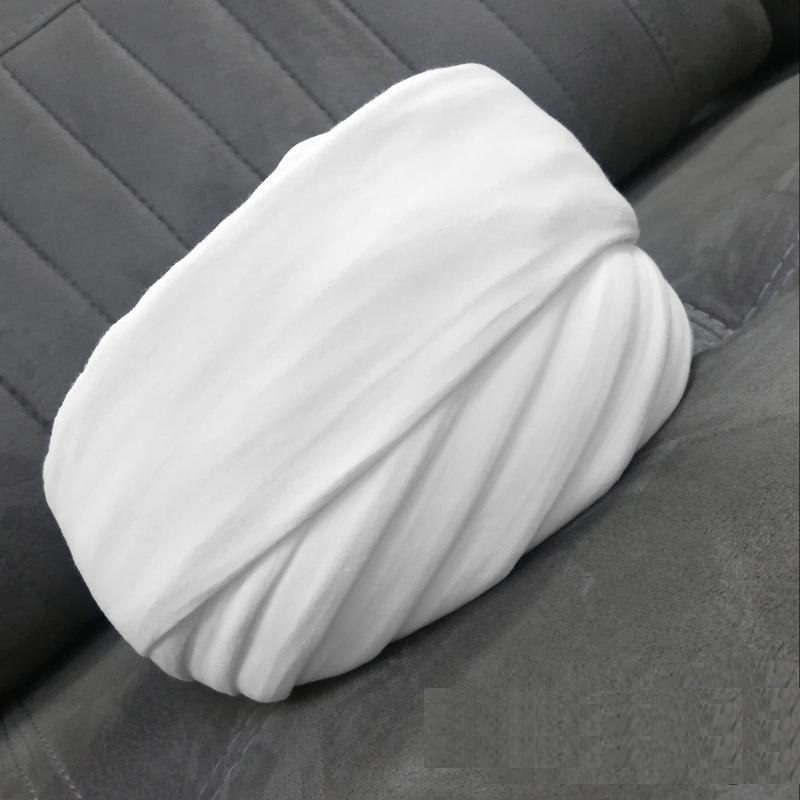 Price and Buy Amamah Iranian Cleric Turban – White & Black Val Fabric