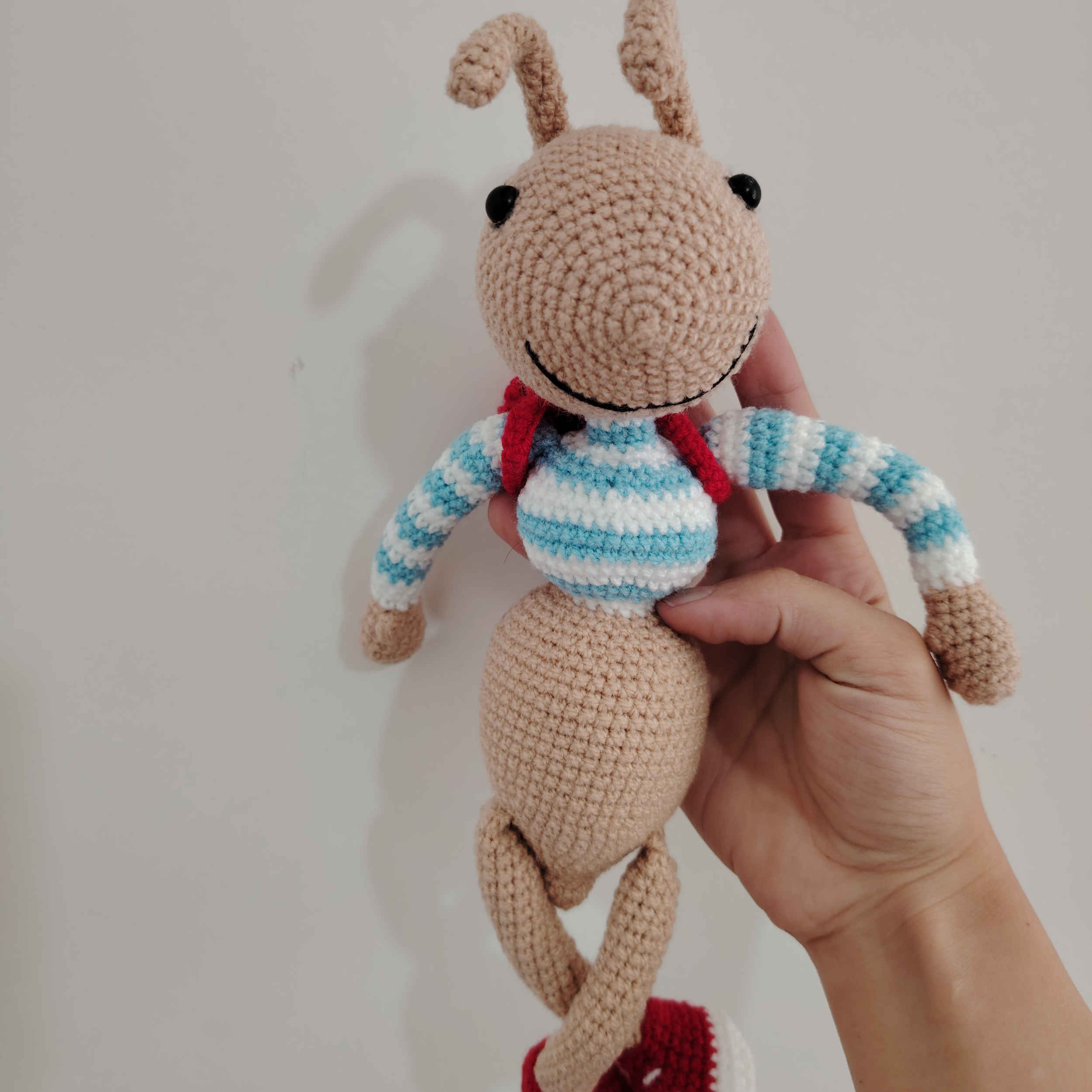 Price and Buy Amigurumi Crochet Stuffed Ant Animal – Ideal Birthday Gift for Kids - Image 3