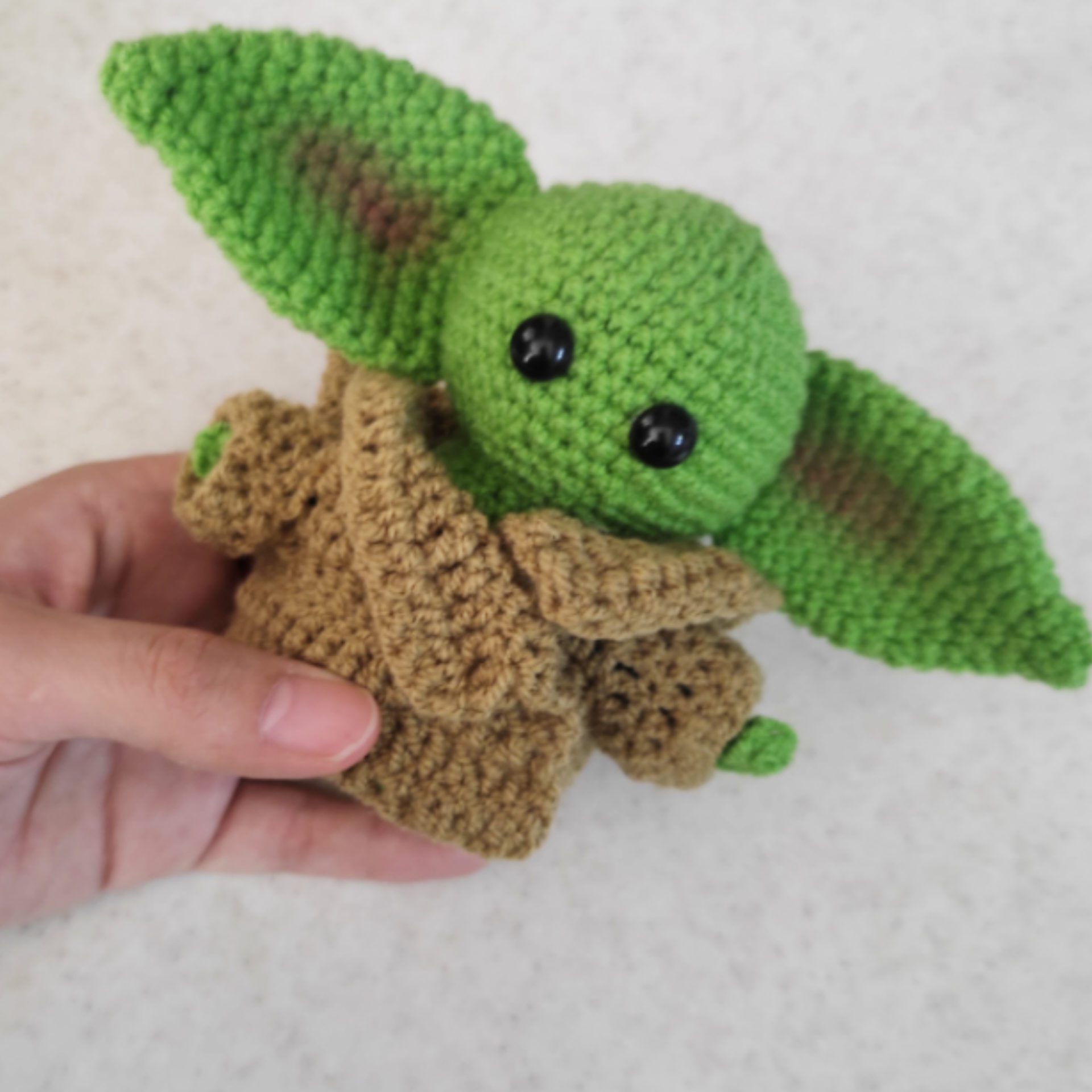 Price and Buy Amigurumi Crochet Stuffed Grogu Animal – Baby Yoda Plush Toy