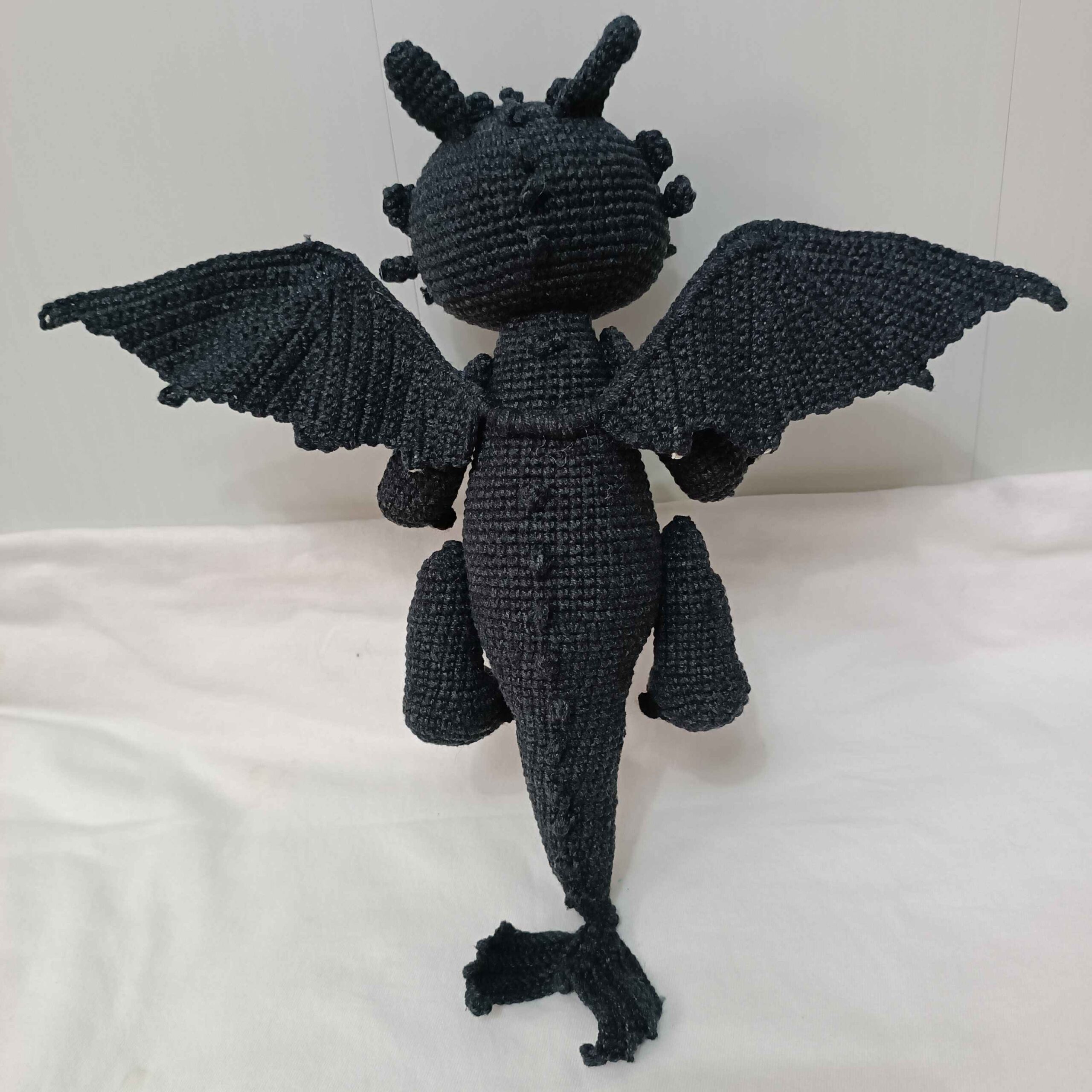 Price and Buy Amigurumi Crochet Stuffed Toothless Animal for Kids – Soft & Cuddly Plush Toy - Image 4