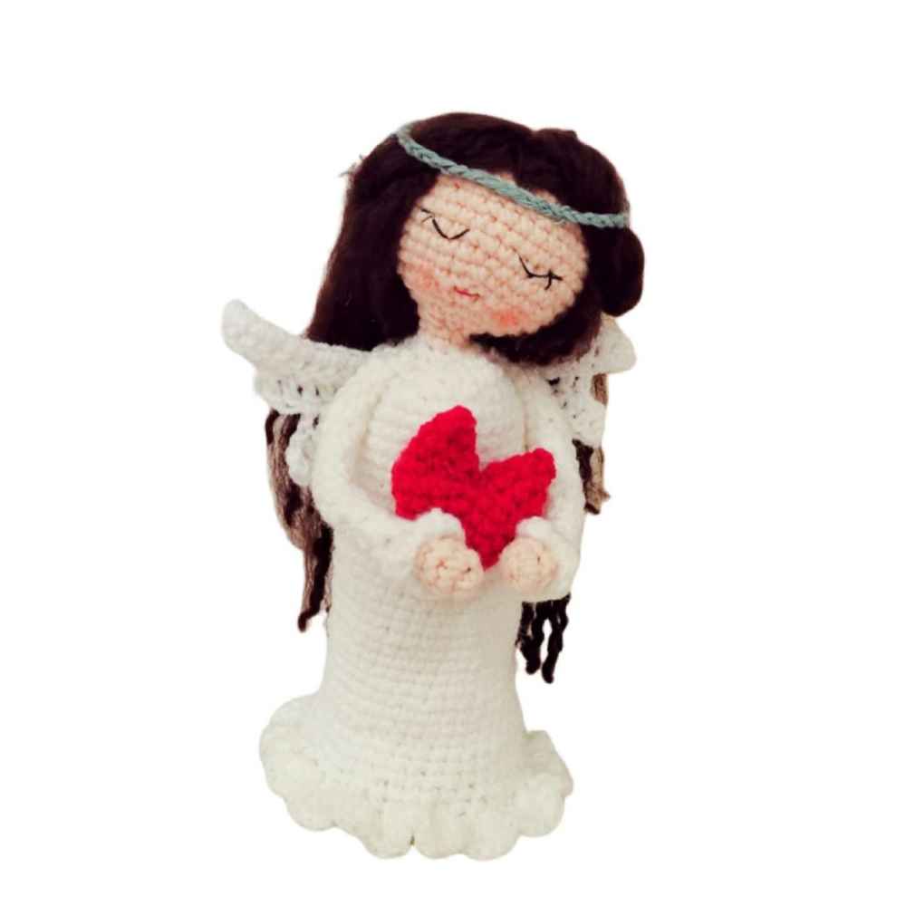 Price and Buy Amigurumi Handmade Crochet Stuffed Doll – Angel | Soft Plush Toy