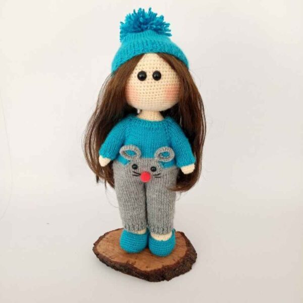 Price and Buy Amigurumi Handmade Crochet Stuffed Doll – Blue Girl | Soft Plush Toy_68fd144734745.jpeg Price and Buy Amigurumi Handmade Crochet Stuffed Doll – Blue Girl | Soft Plush Toy