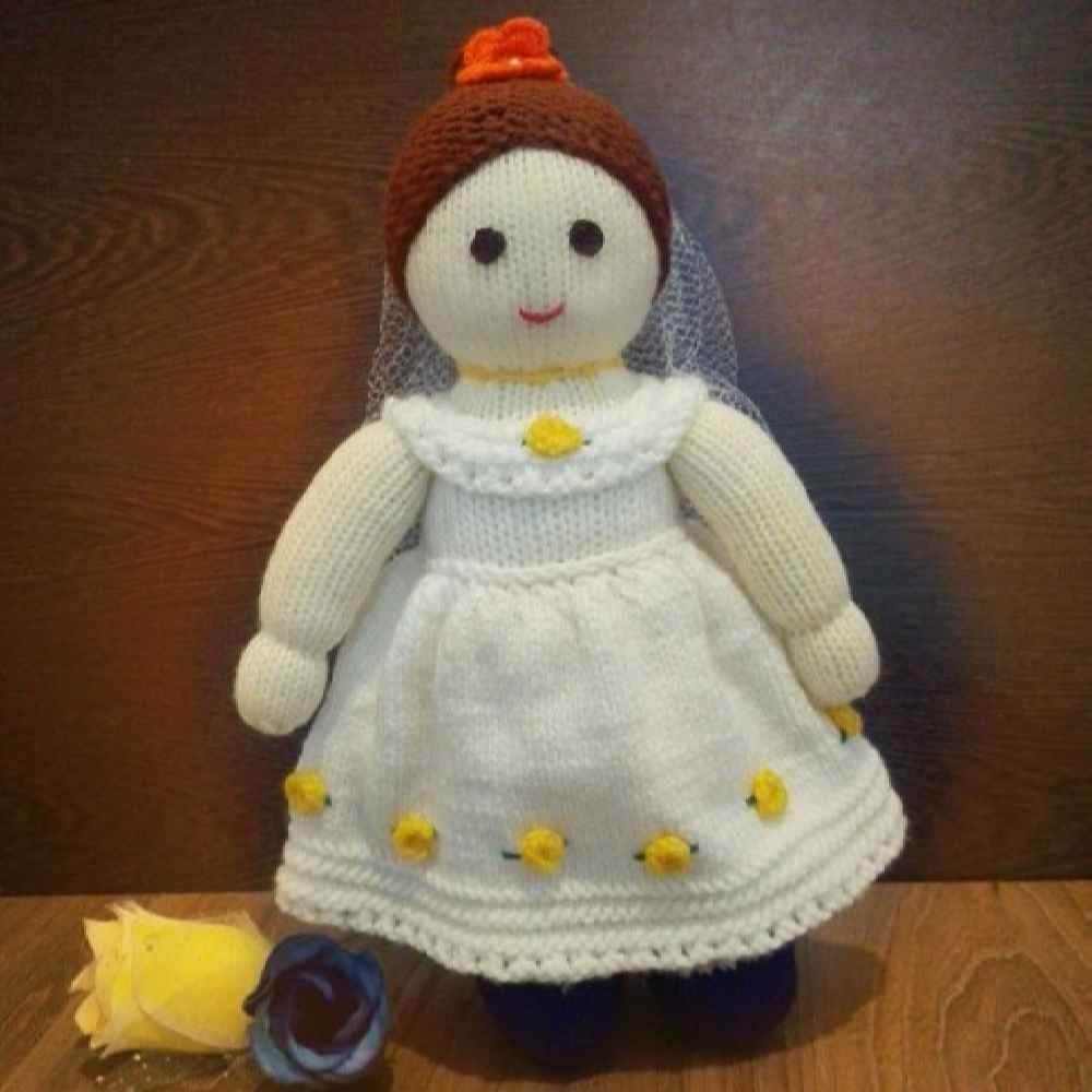 Price and Buy Amigurumi Handmade Crochet Stuffed Doll – Bride | Soft Plush Toy