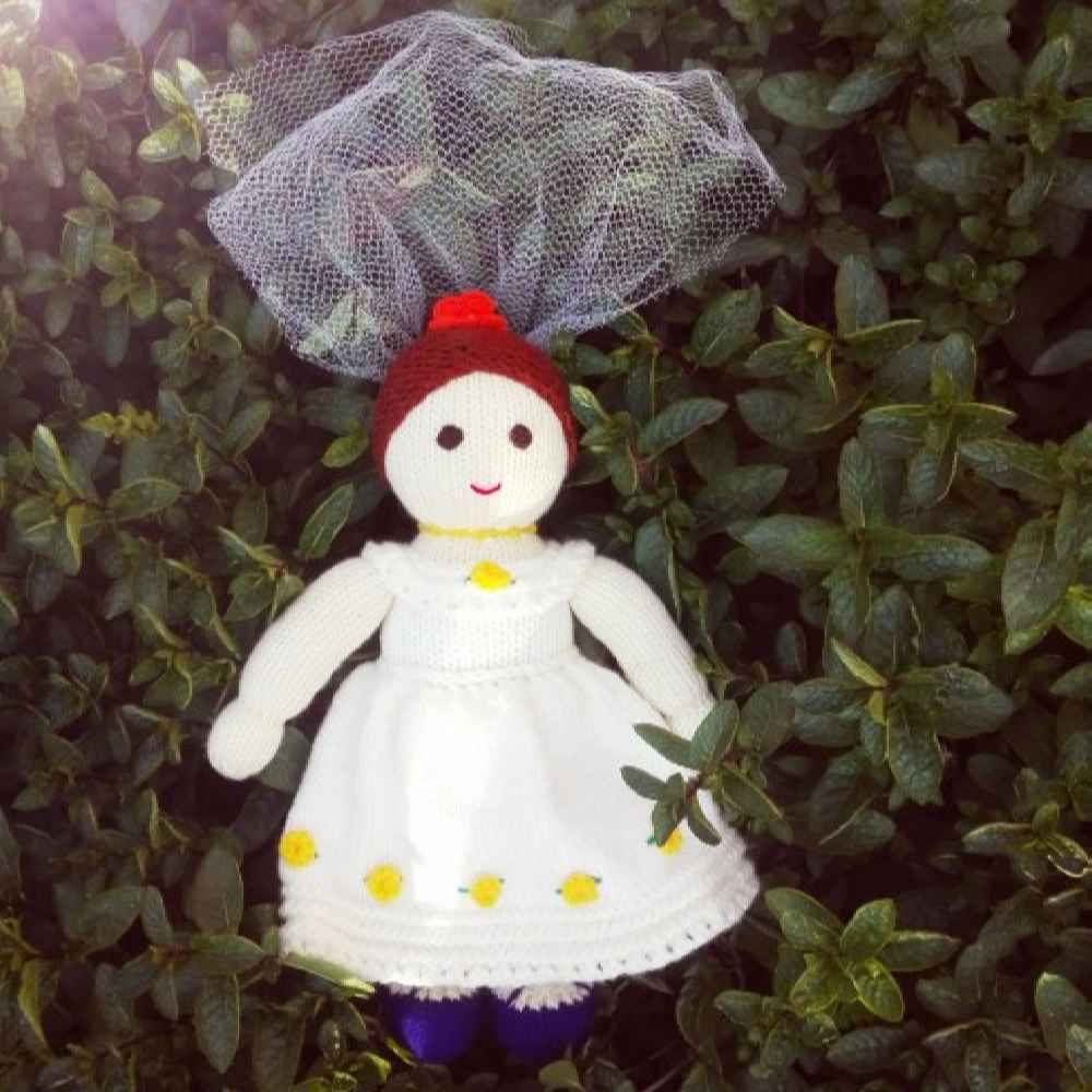 Price and Buy Amigurumi Handmade Crochet Stuffed Doll – Bride | Soft Plush Toy - Image 3