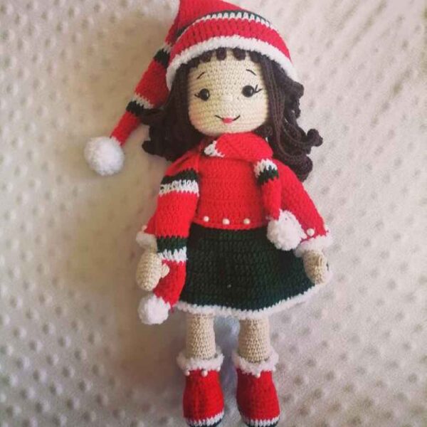 Price and Buy Amigurumi Handmade Crochet Stuffed Doll – Christmas Girl | Soft Plush Toy_68fd14b27f02c.jpeg Price and Buy Amigurumi Handmade Crochet Stuffed Doll – Christmas Girl | Soft Plush Toy