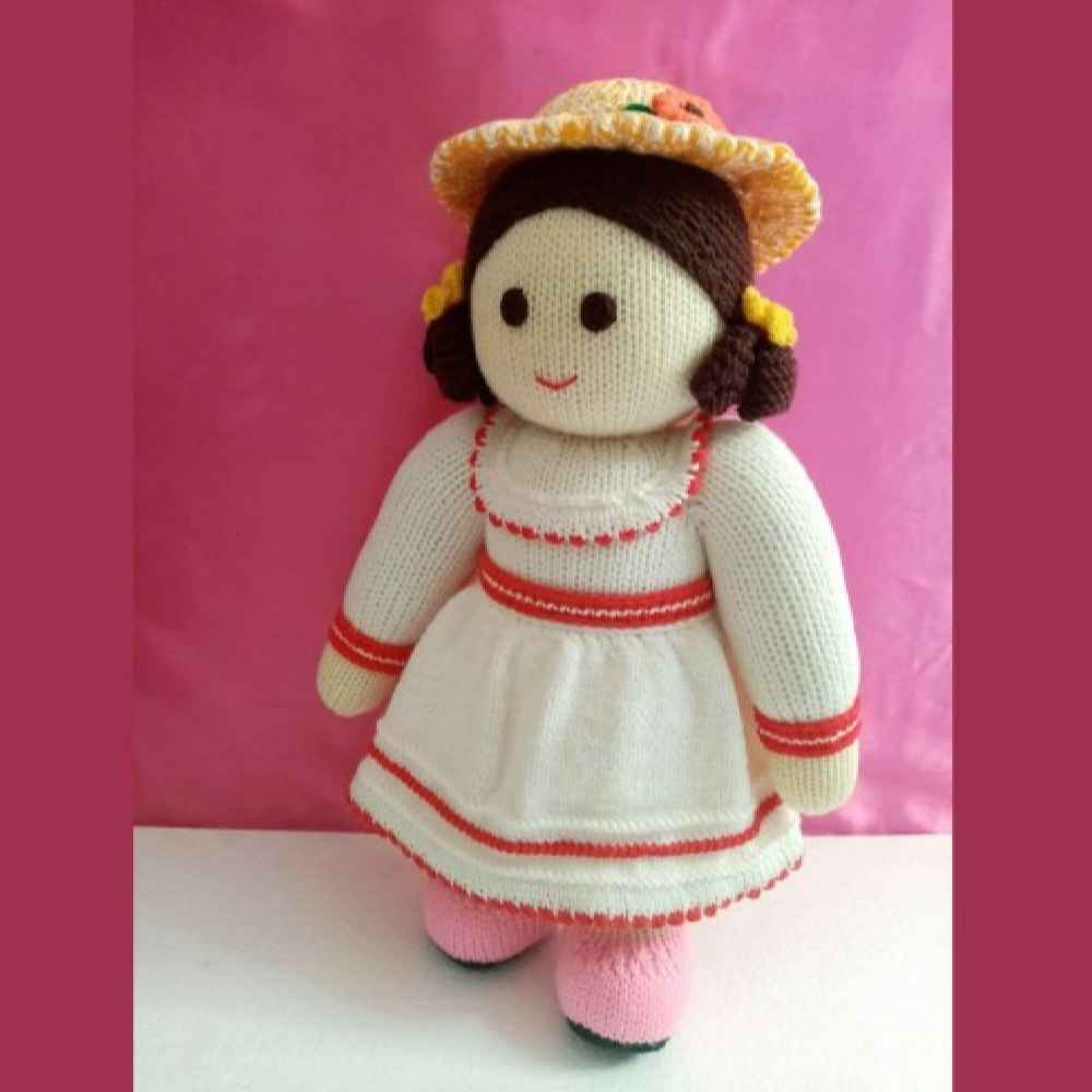 Price and Buy Amigurumi Handmade Crochet Stuffed Doll – Dokhtarak | Soft Plush Toy