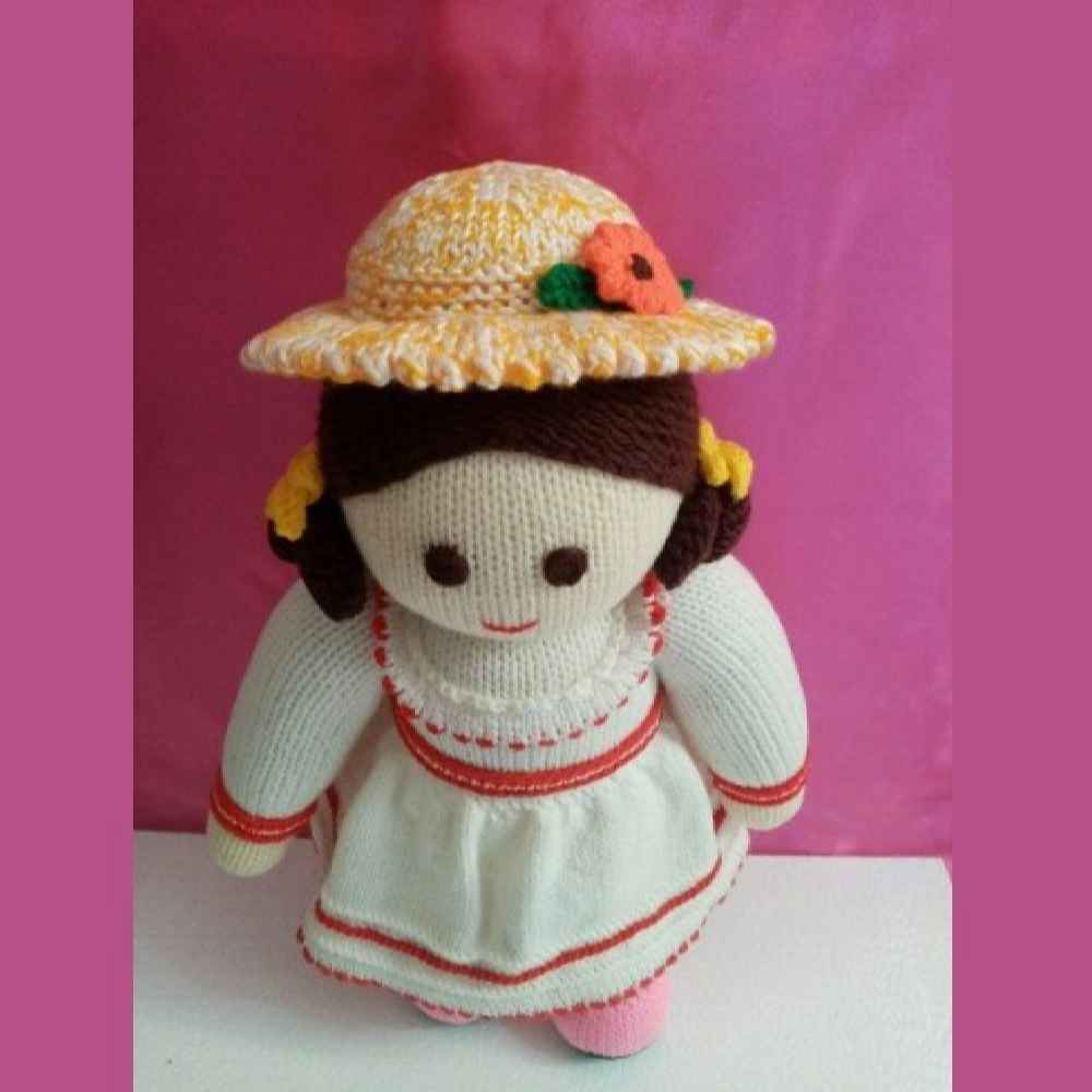 Price and Buy Amigurumi Handmade Crochet Stuffed Doll – Dokhtarak | Soft Plush Toy - Image 3