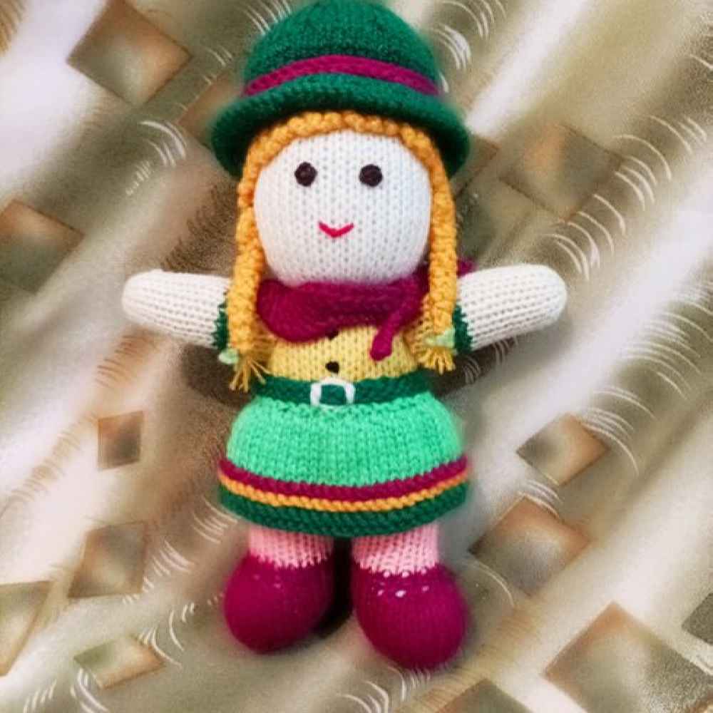 Price and Buy Amigurumi Handmade Crochet Stuffed Doll – Farmer | Soft Plush Toy