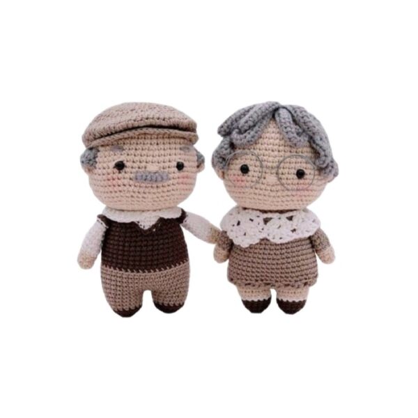 Price and Buy Amigurumi Handmade Crochet Stuffed Doll – Grandparents | Soft Plush Toy_68ffaf6cddbd6.jpeg Price and Buy Amigurumi Handmade Crochet Stuffed Doll – Grandparents | Soft Plush Toy