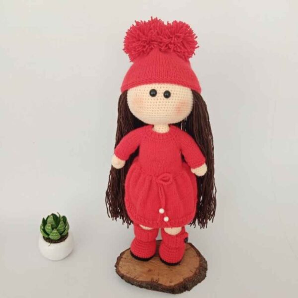 Price and Buy Amigurumi Handmade Crochet Stuffed Doll – Red Girl | Soft Plush Toy_68fd14357c2a9.jpeg Price and Buy Amigurumi Handmade Crochet Stuffed Doll – Red Girl | Soft Plush Toy