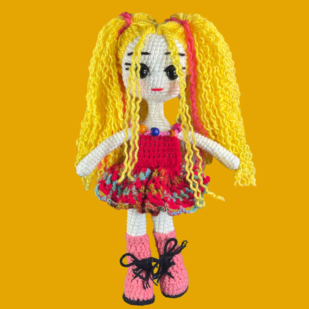 Price and Buy Amigurumi Handmade Crochet Stuffed Doll – Shiny | Soft Plush Toy - Image 4
