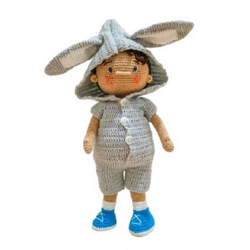 Price and Buy Amigurumi Handmade Crochet Stuffed Doll – Simon | Soft Plush Toy