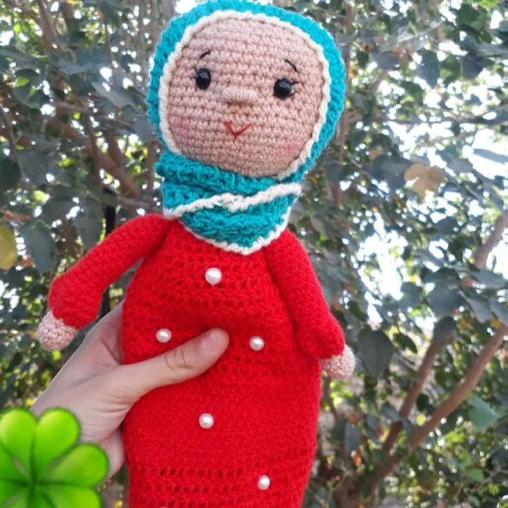 Price and Buy Amigurumi Handmade Crochet Stuffed Hijab Doll – Islamic Zainab Model | Soft Plush Toy