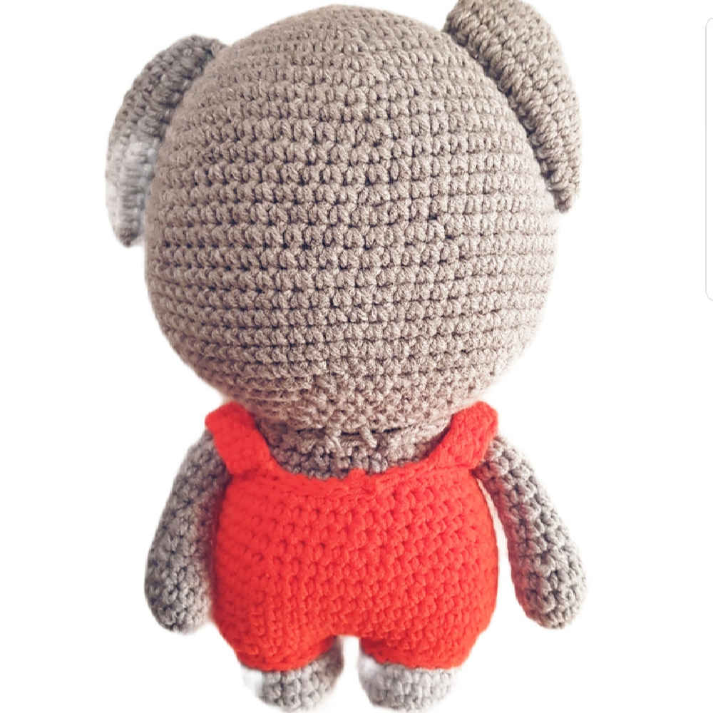 Price and Buy Amigurumi Stuffed Koala Animal – Handmade Crochet Plush Toy | Cozy & Cuddly - Image 5