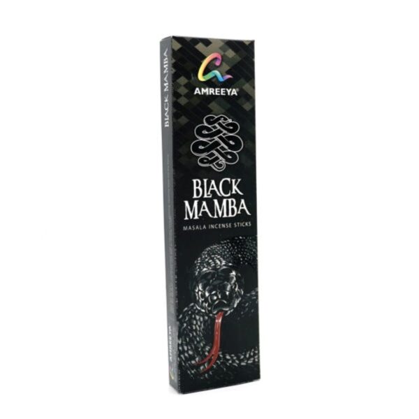 Price and Buy Amreeya Black Mamba Incense Sticks – Handmade, 25 Sticks (Pack of 4)_690042b680873.jpeg Price and Buy Amreeya Black Mamba Incense Sticks – Handmade, 25 Sticks (Pack of 4)