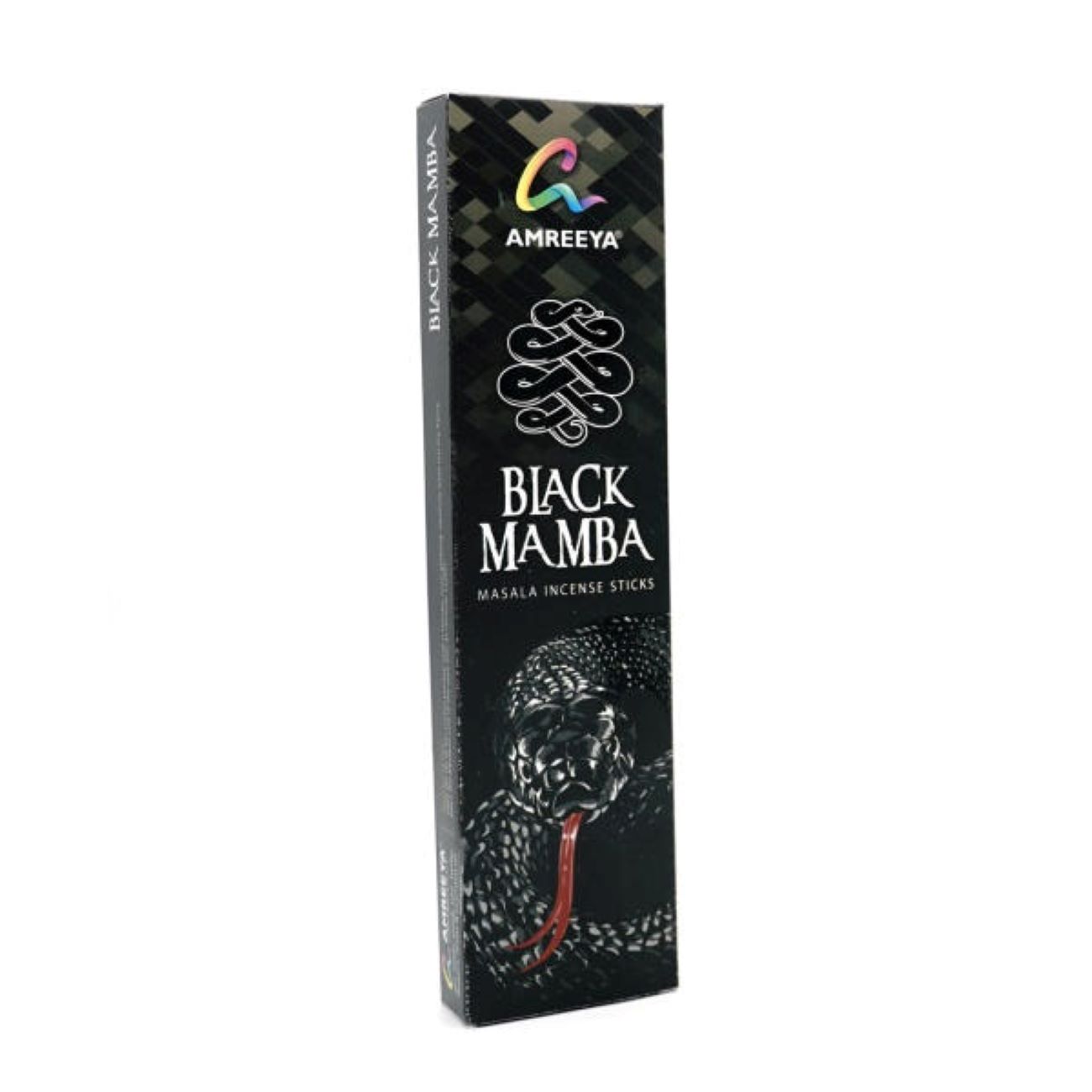 Price and Buy Amreeya Black Mamba Incense Sticks – Handmade, 25 Sticks (Pack of 4)
