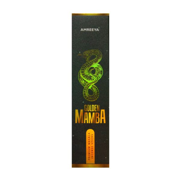 Price and Buy Amreeya Handmade Golden Mamba Incense Sticks (Pack of 4) for Uplifting Vibes_6901086591296.jpeg Price and Buy Amreeya Handmade Golden Mamba Incense Sticks (Pack of 4) for Uplifting Vibes
