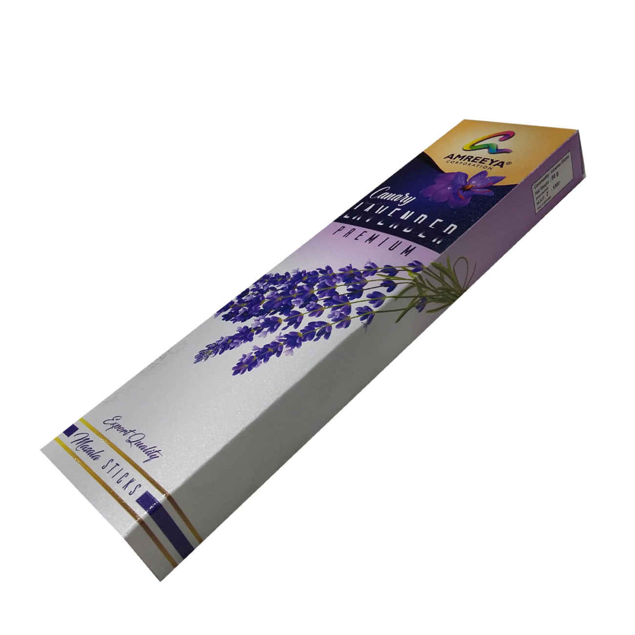 Price and Buy Amreeya Handmade Incense Sticks with Lavender Scent – Pure Relaxation & Aromatherapy (Pack of 2)